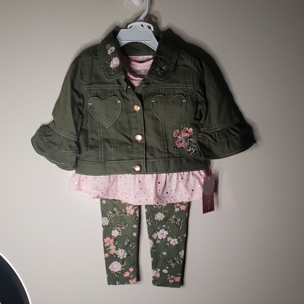 Nannette kids 3pc girls set